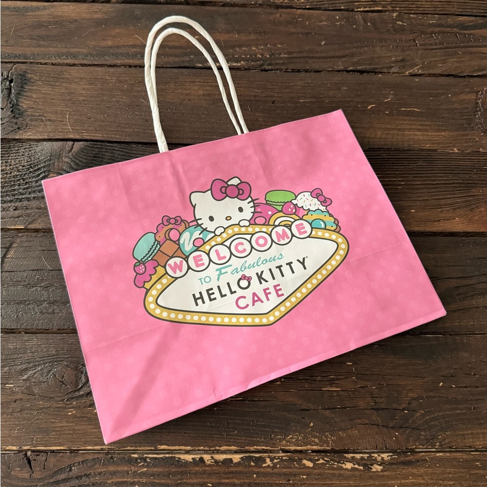 Hello Kitty Cafe Las Vegas Shopping Bag
